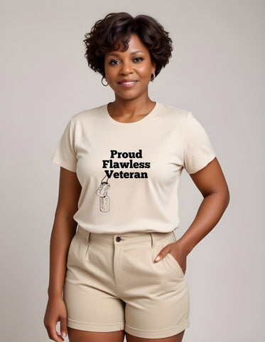 Proud Flawless Veteran T-Shirt