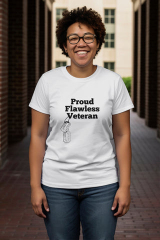 Proud Flawless Veteran T-Shirt